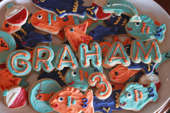 Project No. 8 – Graham's Fishing Party – Kommunicated: Design by Kylie Rott